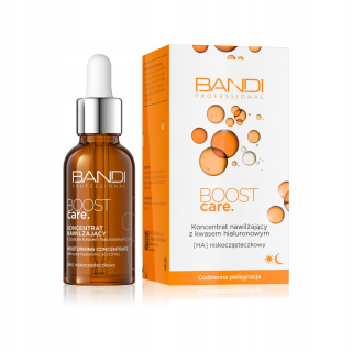 BANDI BOOST CARE Hydratačný koncentrát s čistou kyselinou hyalurónovou 30 ml